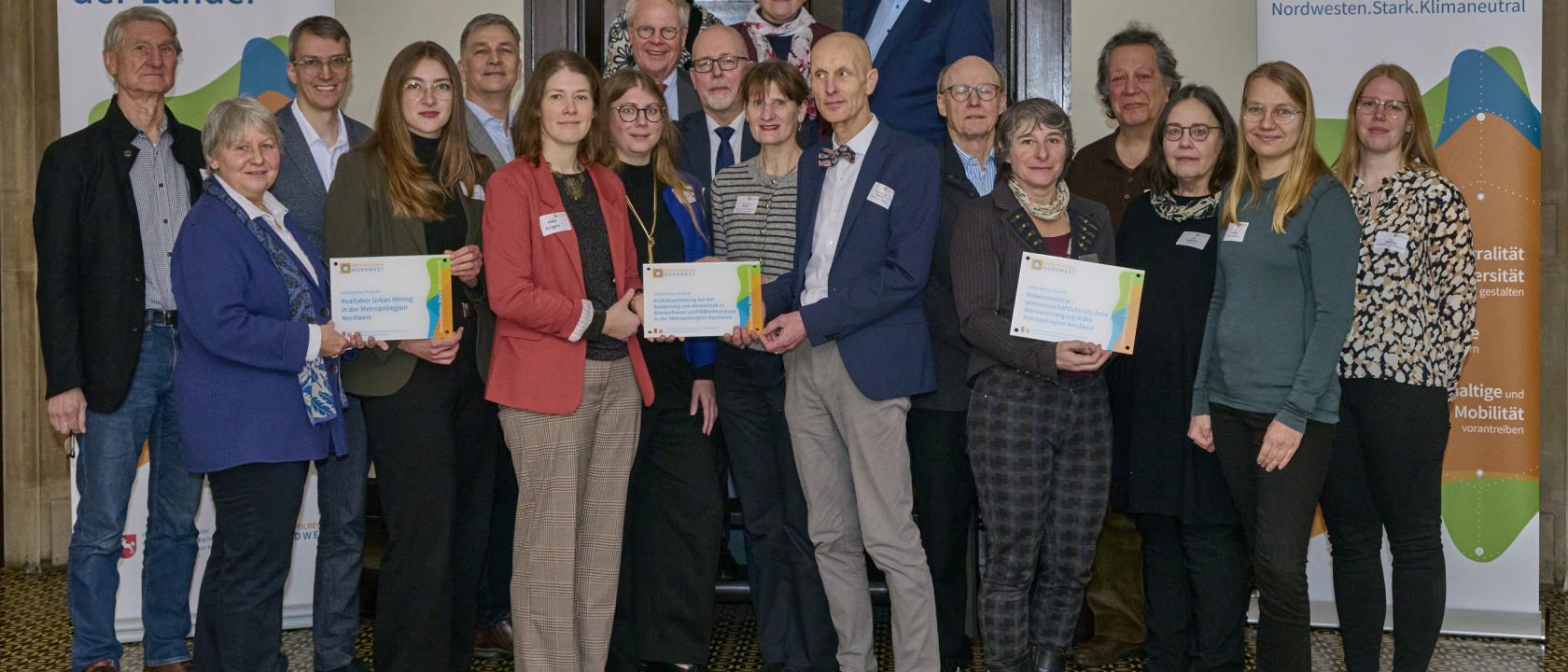 Die Gewinner der Förderpreise der Metropolregion Nordwest