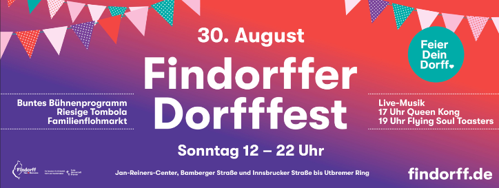 Logo/Plakat vom Findorffer Dorfffest 2026