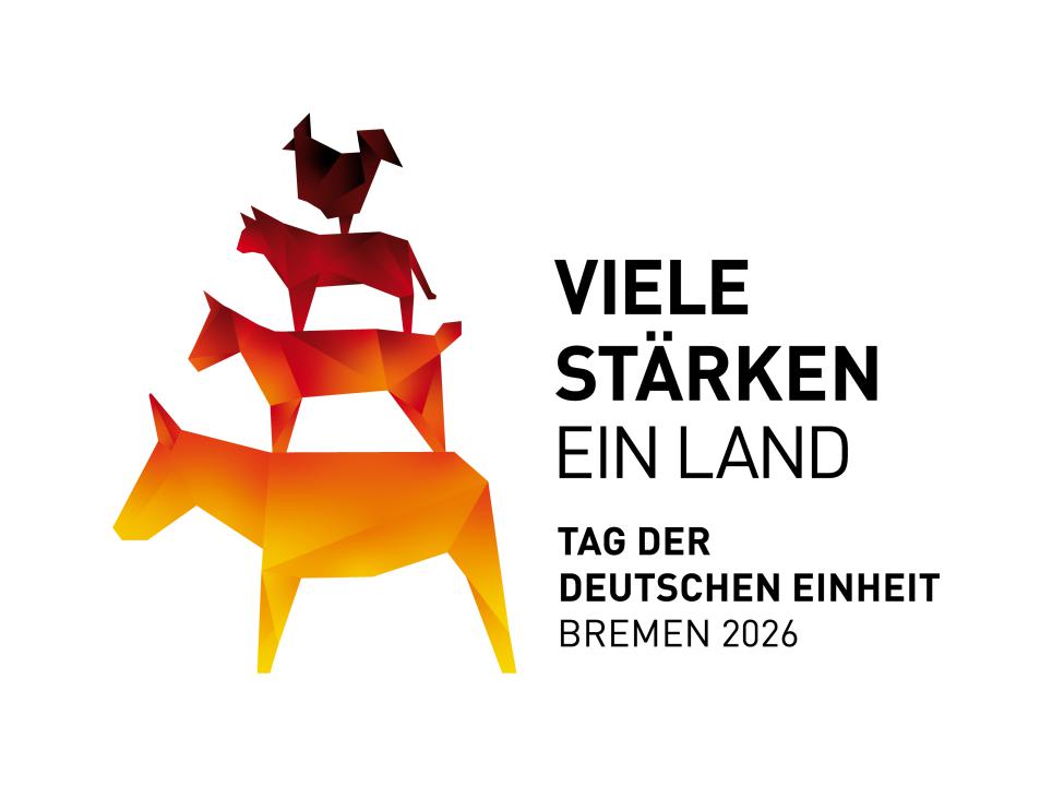 Logo zum Bürgerfest am Tag der Deutschen Einheit in Bremen