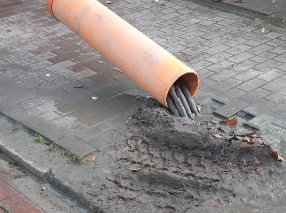 Vorläufiges Ende der Probebohrung im Pilotprojekt - Warten auf den Thermal Response Test