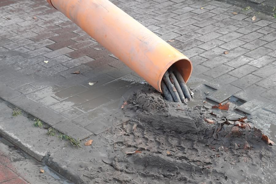 Vorläufiges Ende der Probebohrung im Pilotprojekt - Warten auf den Thermal Response Test